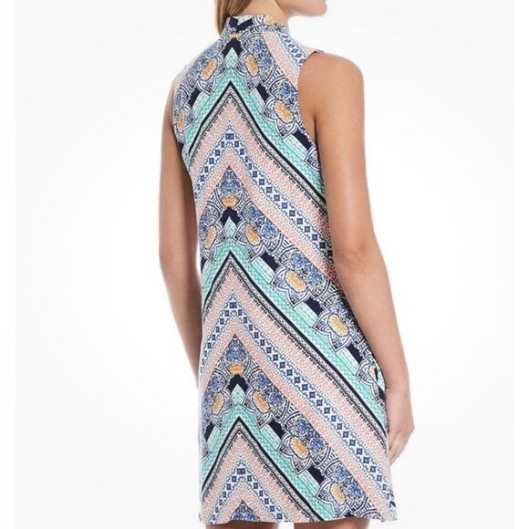 Tommy Bahama Linen Grand Isle Shift Dress Women’s Sz L XL Sleeveless Summer Boho - Picture 2 of 7